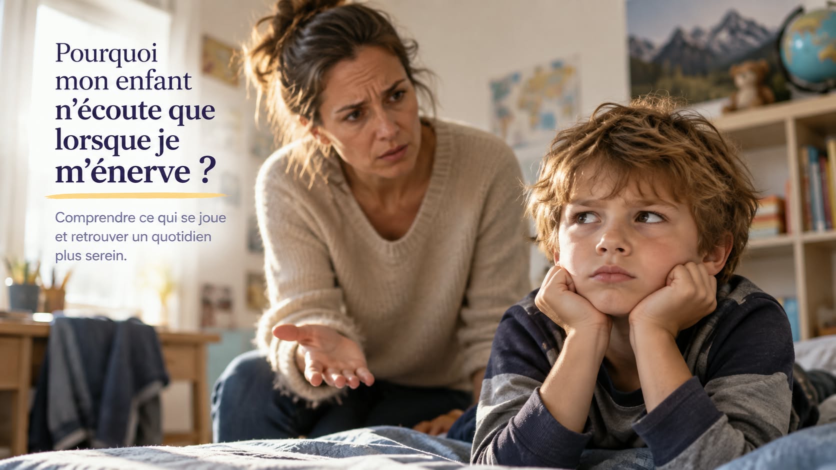 Lire la suite à propos de l’article Pourquoi mon enfant n’écoute que lorsque je m’énerve ?