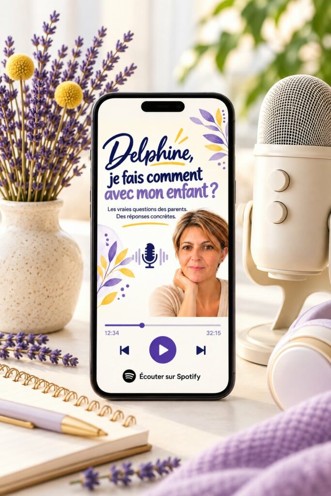 Podcast - Delphine, je fais comment avec mon enfant ?